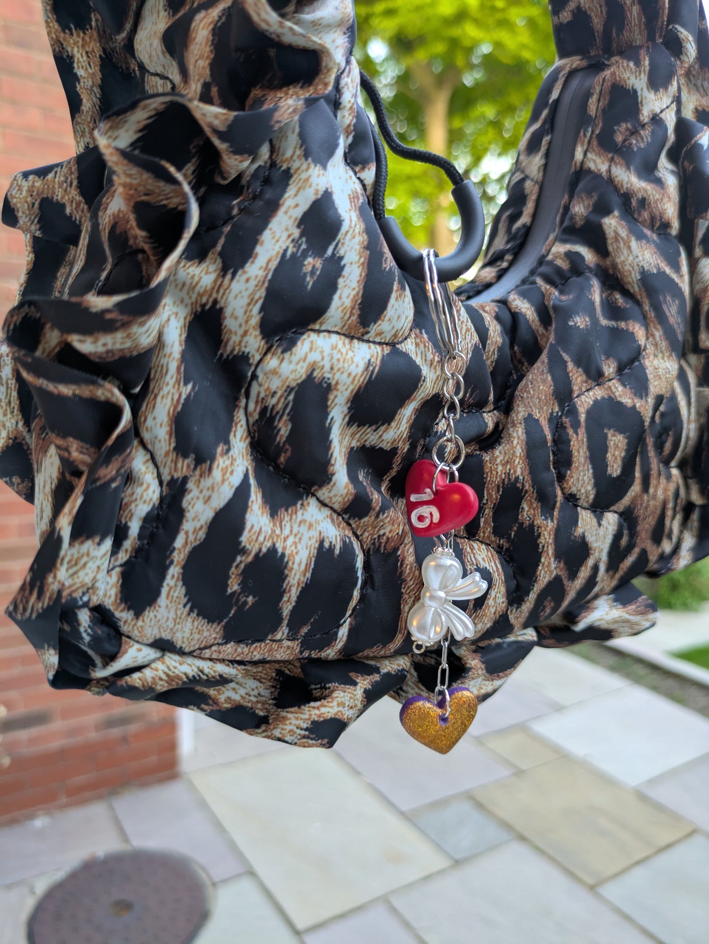 '16' trinket keyring *MADE TO ORDER*