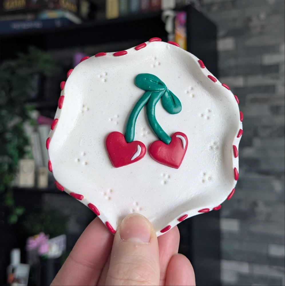Cherry trinket dish✨