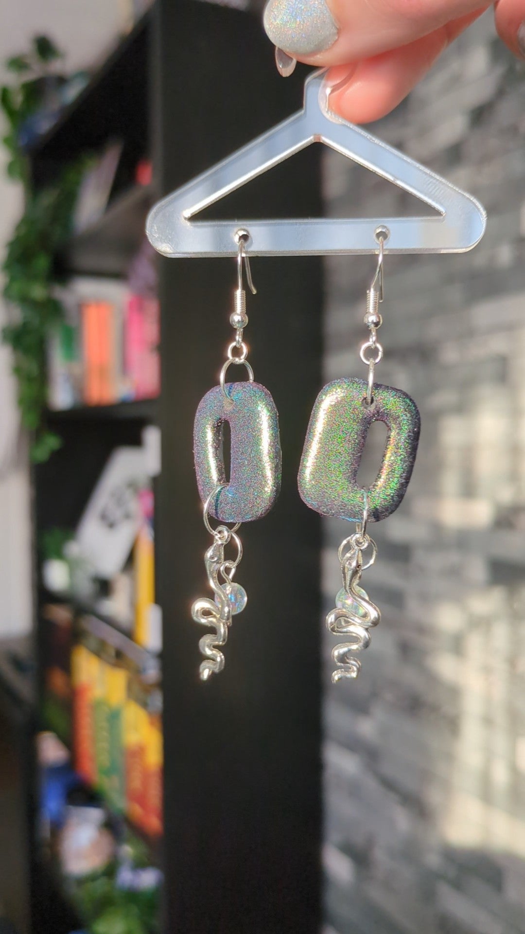 Disco Snake Hooks *MADE TO ORDER*