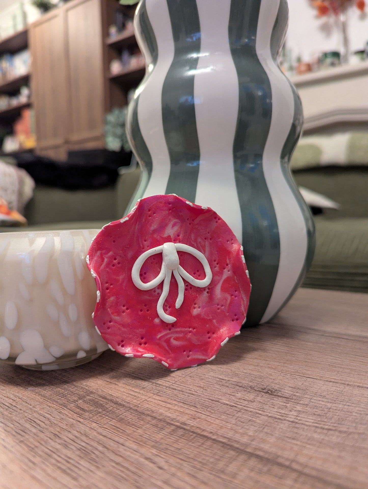 Pink box trinket dish