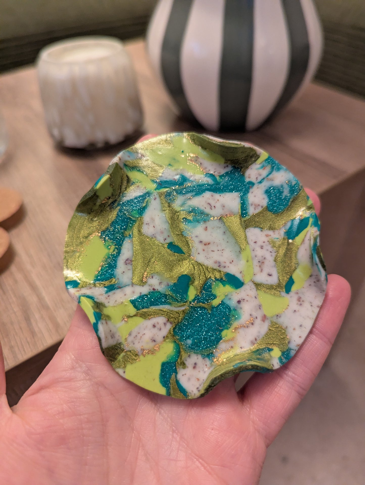 Zero waste trinket dish