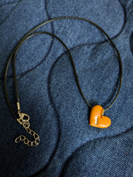 '1' rope necklace