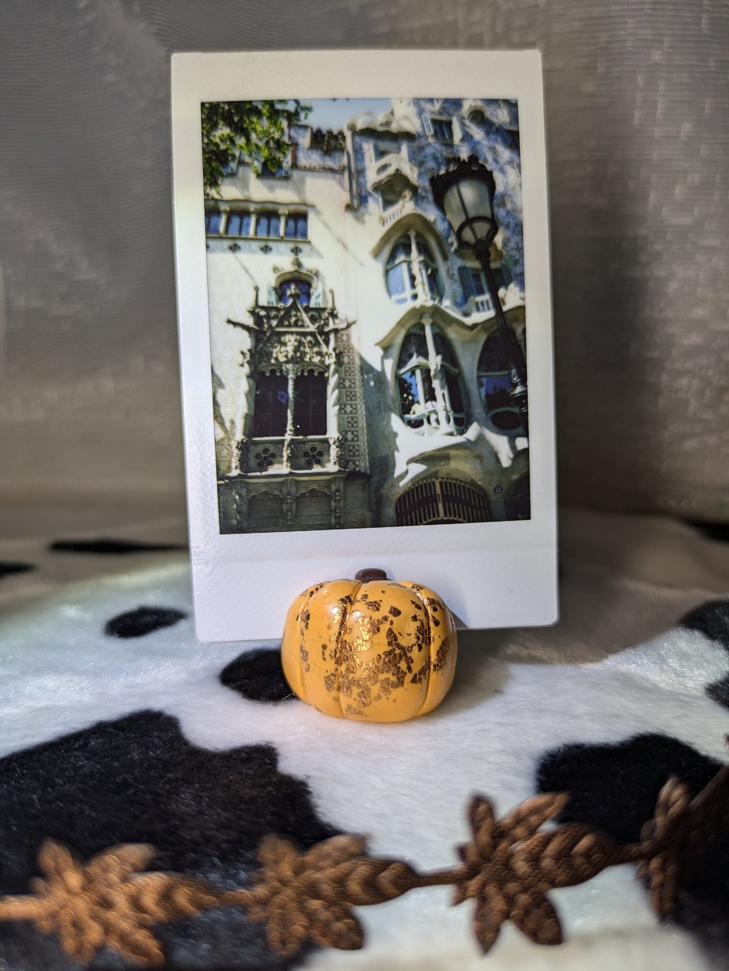 Pumpkin Photo Holder