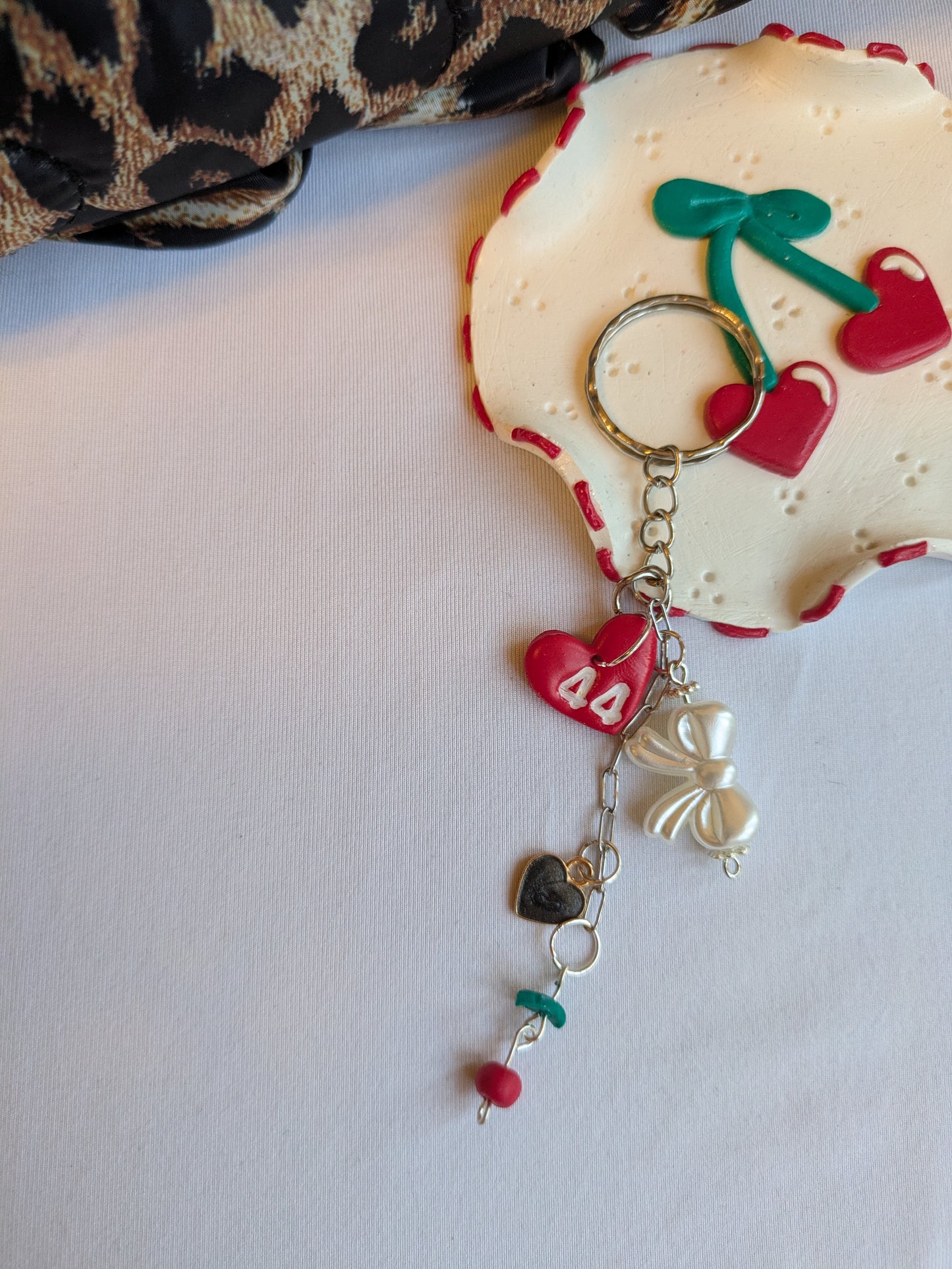 '44' trinket keyring *MADE TO ORDER*