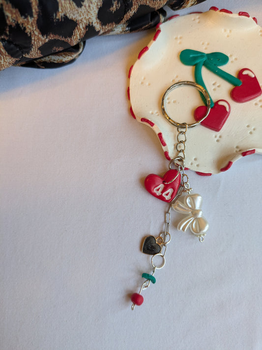 '44' trinket keyring *MADE TO ORDER*