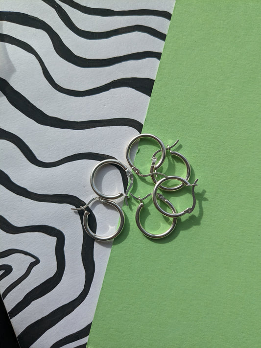 Sterling Silver Hoop Upgrade